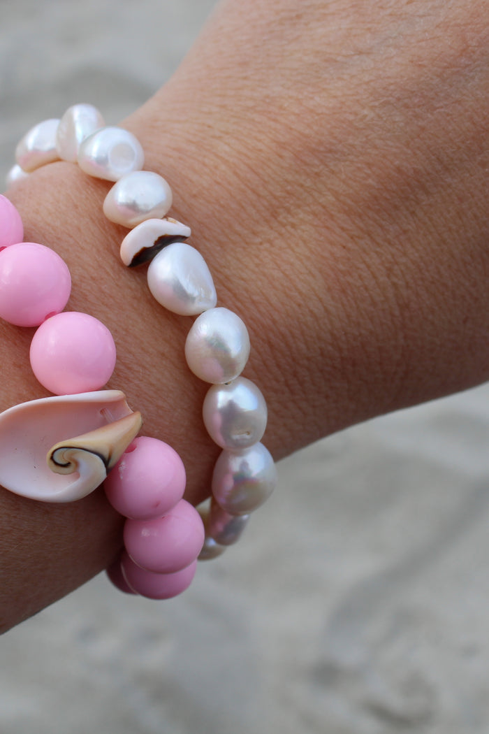 Recycled Bracelet - Pink