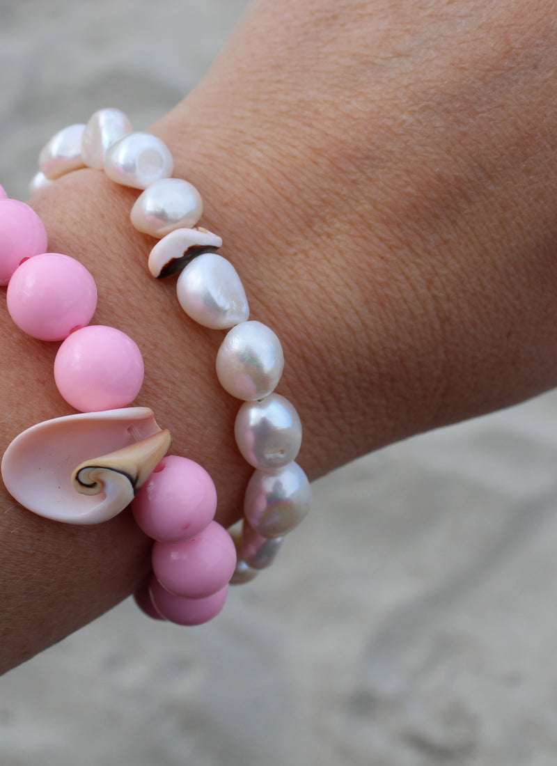 Recycled Bracelet - Pink