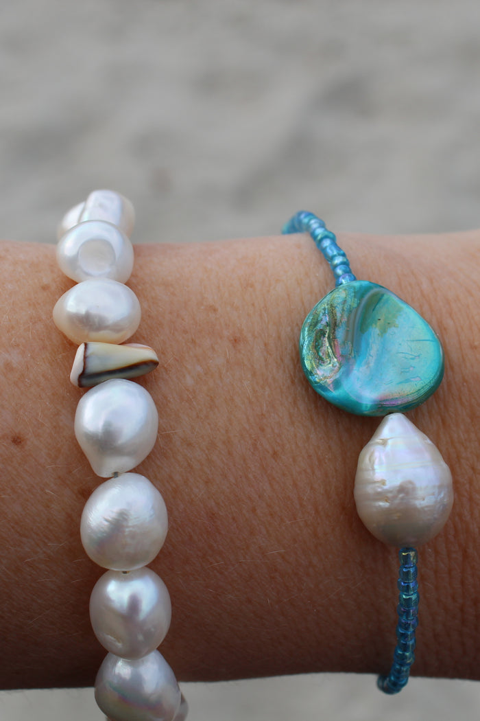 Pearl Bracelet - Seashell