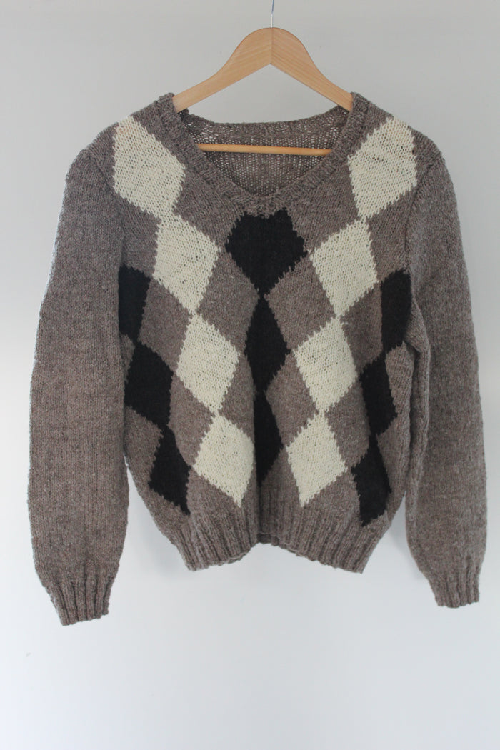Highland Wool Jumper (size 8-12)